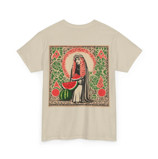 Palestine, Watermelon, Free Palestine, Traditional, Custom, Resist, T shirt, Cotton
